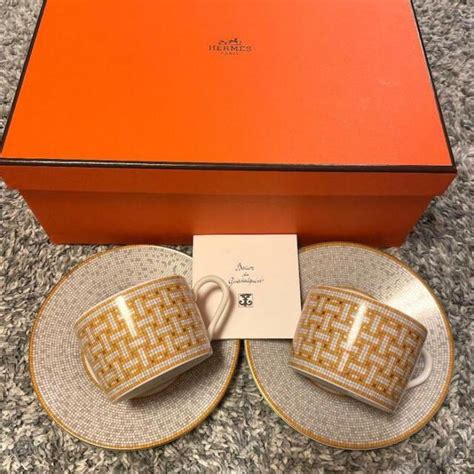 HERMÈS Tea Cups & Saucer Sets for sale 